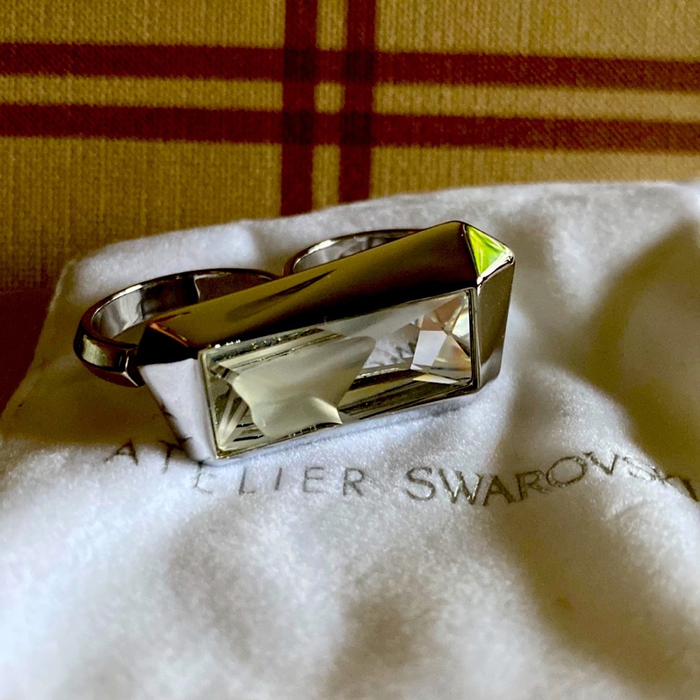 Jean Paul Gaultier by Atelier Swarovski Crystal Ring NeverUsed